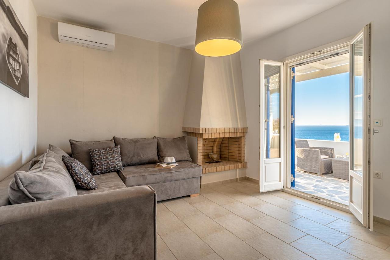 Apricot And Sea Luxury Villas Mikri Vigla Esterno foto