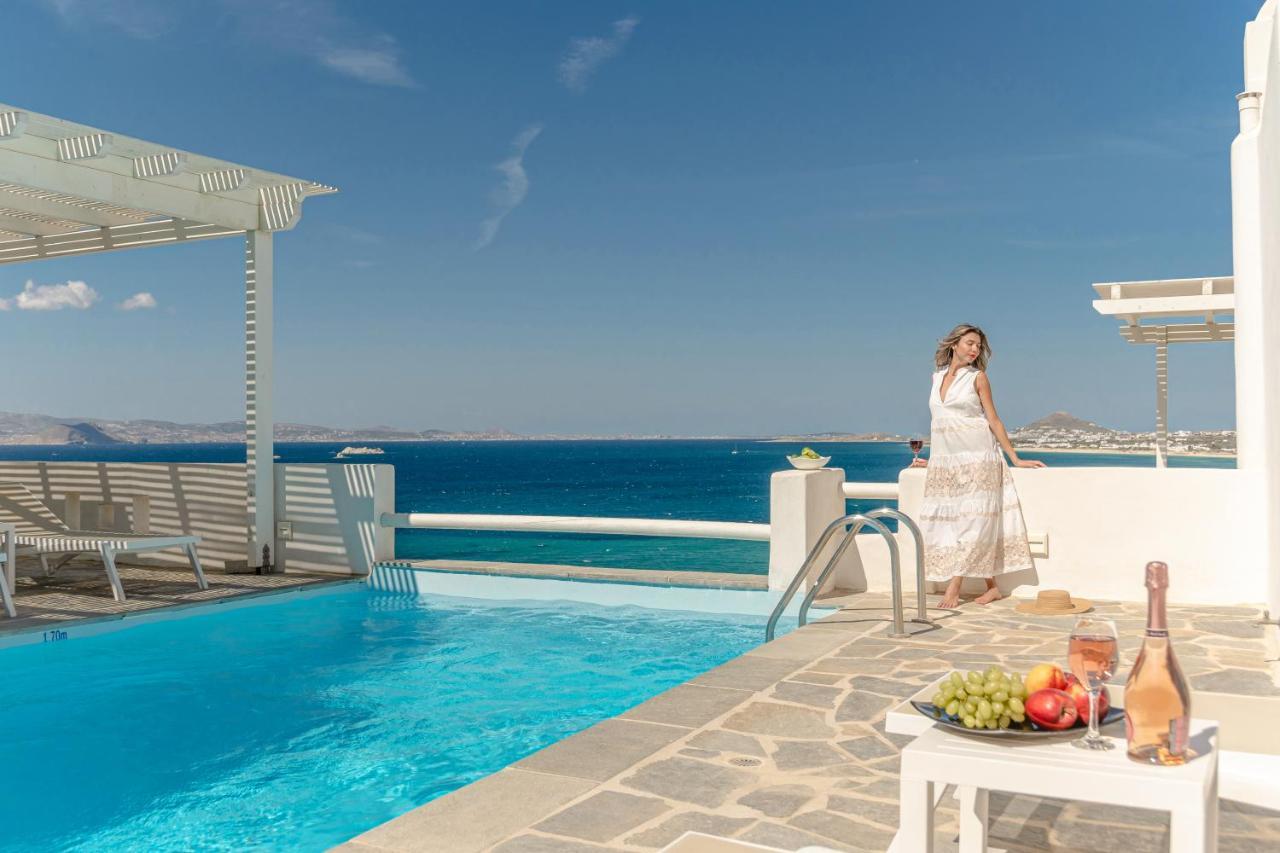 Apricot And Sea Luxury Villas Mikri Vigla Esterno foto